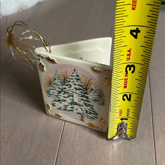 Lenox Christmas Card Ornament - 1st ornament in the Whispering Trees Series - Picture 6 of 6